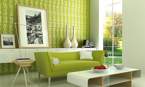 Màu quả hồ trăn trong nội thất nhà bếp, phòng khách hoặc phòng ngủ và kết hợp với các màu khác
