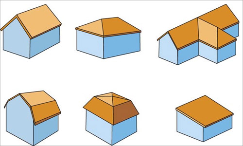 أنواع أسطح المنازل الخاصة وأشكالها وخياراتها
