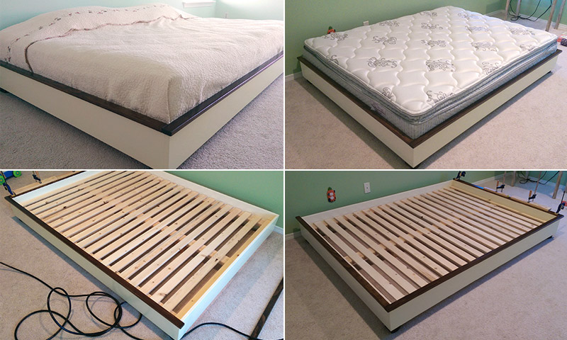 Cách làm giường bằng gỗ tự làm