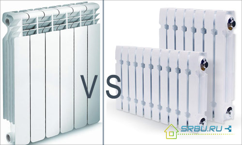 What heating radiators are better pig-iron or bimetallic