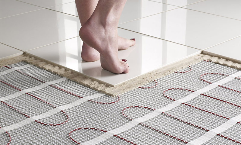 What kind of underfloor heating tile is better to apply