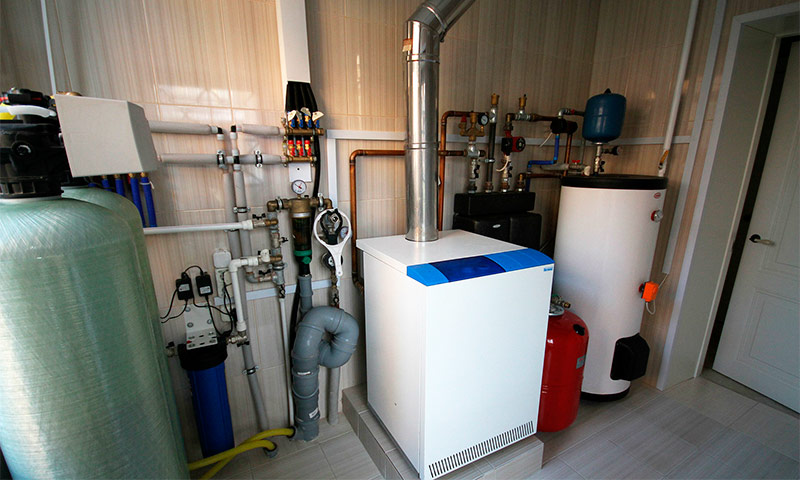 Rules and regulations for installing a gas boiler in a private house