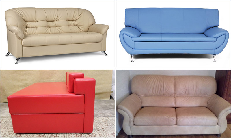 Anmeldelser og udtalelser fra besøgende om brugen af ​​sofaer i øko-læder