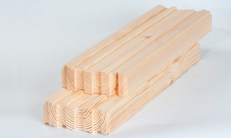 Brique en bois pour la construction de murs de maison