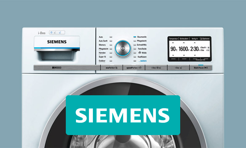 Machines à laver Siemens - avis d'experts