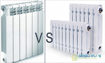 Hva er bedre bimetalliske radiatorer eller støpejern