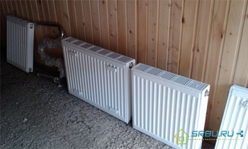 Panel steel radiators