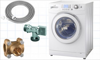 How to connect a washing machine to the water supply