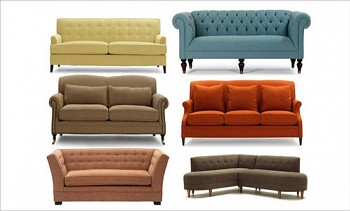 Typer av sofaer