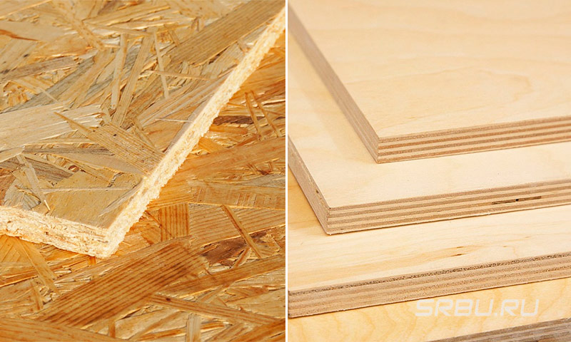 Vad är bättre att använda plywood eller OSB