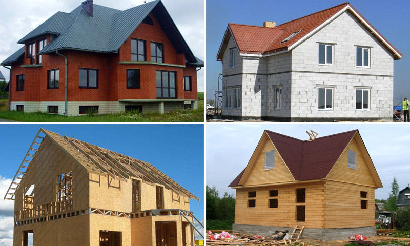 Što je bolje izgraditi zidove kuće