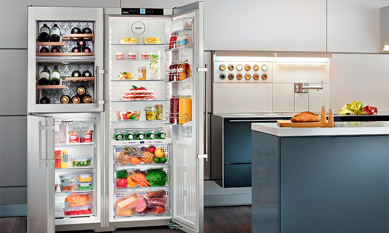Druhy a typy chladniček pro domácí použití